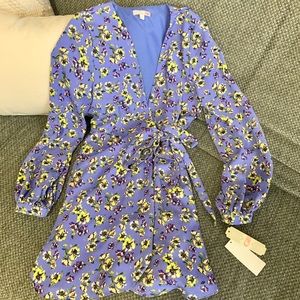 Gianni Bini Floral Wrap Dress